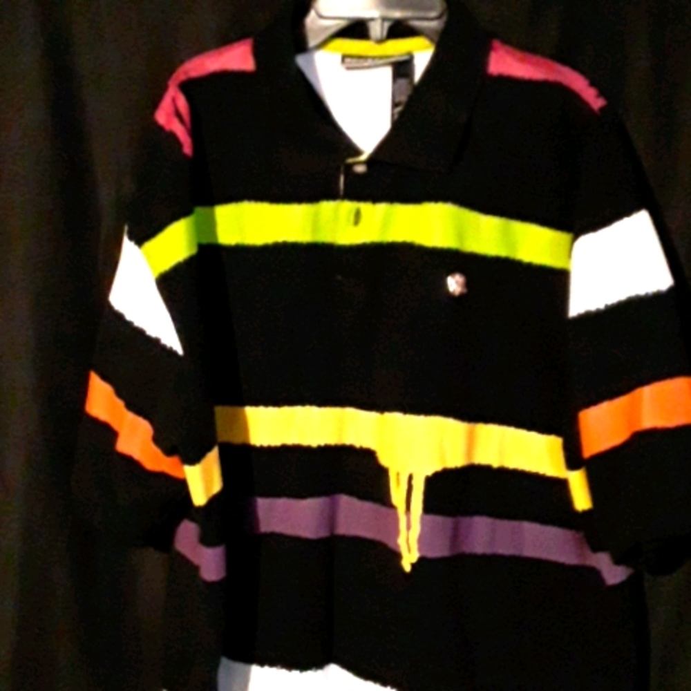 Men's polo button up vintage.